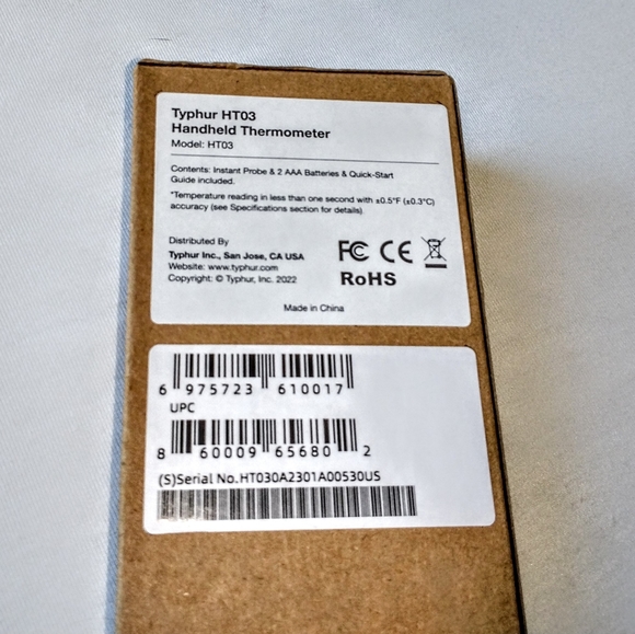 Typhur InstaProbe Handheld Thermometer - Picture 8 of 10